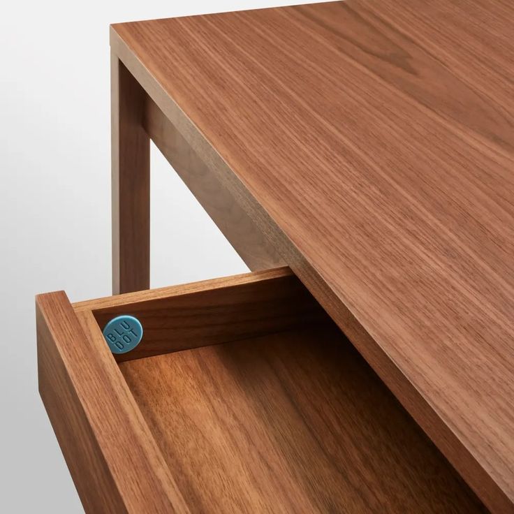 Blu Dot Branch Desk, White Oak detail