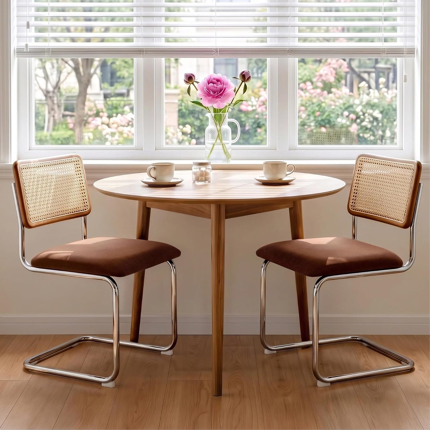 CB2 Vista Dining Chair, Set of 2, Black, Polypropylene