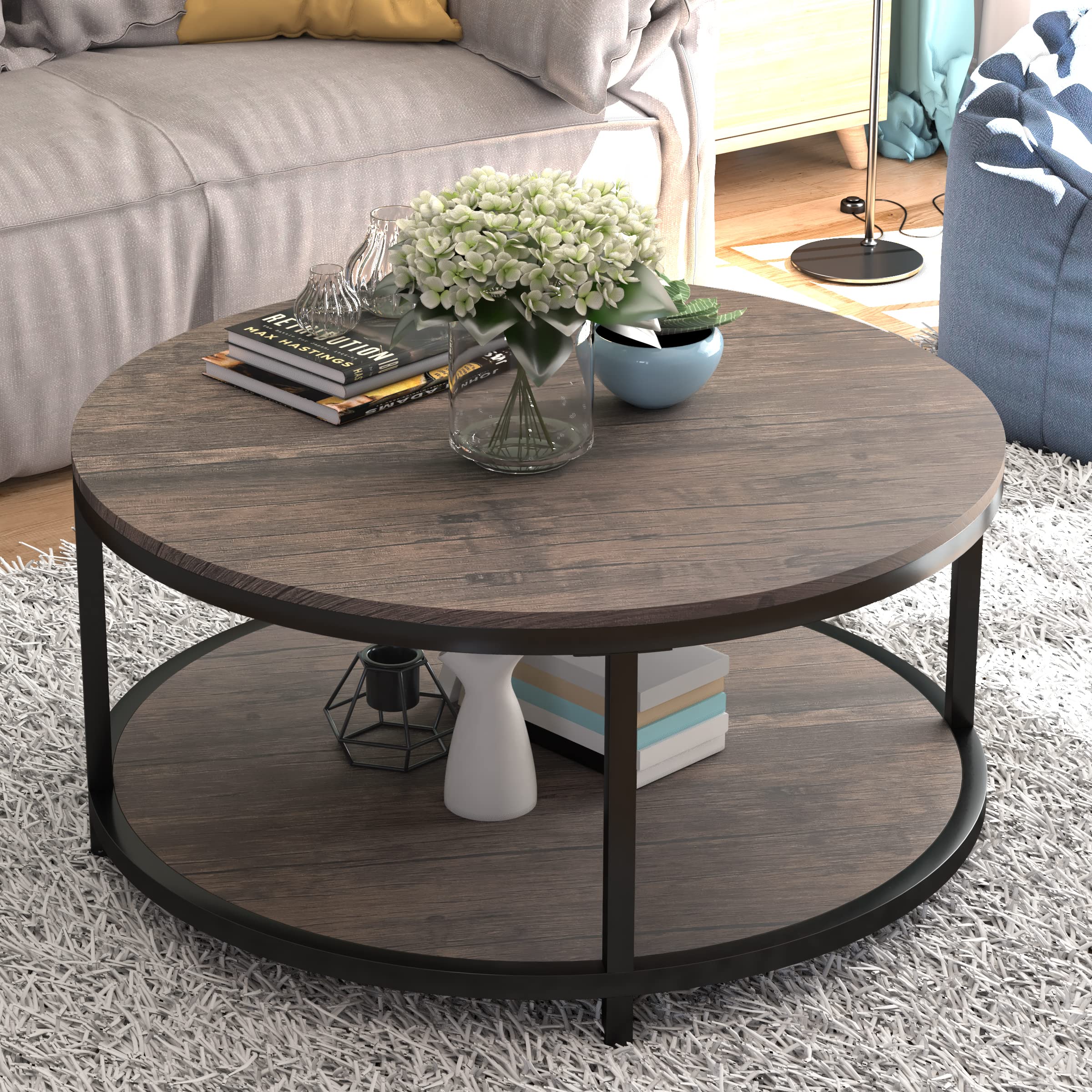 Floyd The Table, Coffee, Black, Steel
