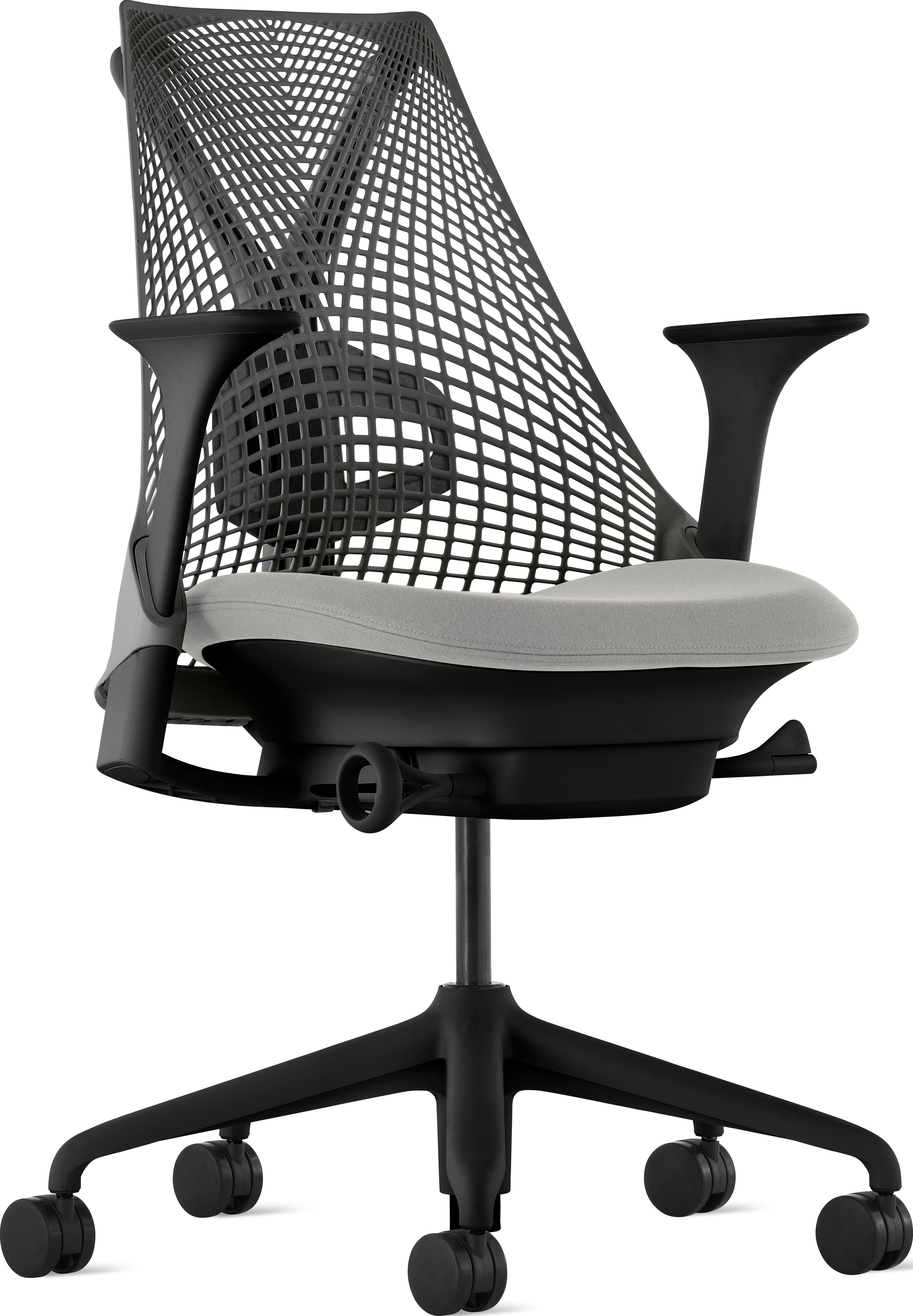 Herman Miller Sayl Chair, Fog, Polymer