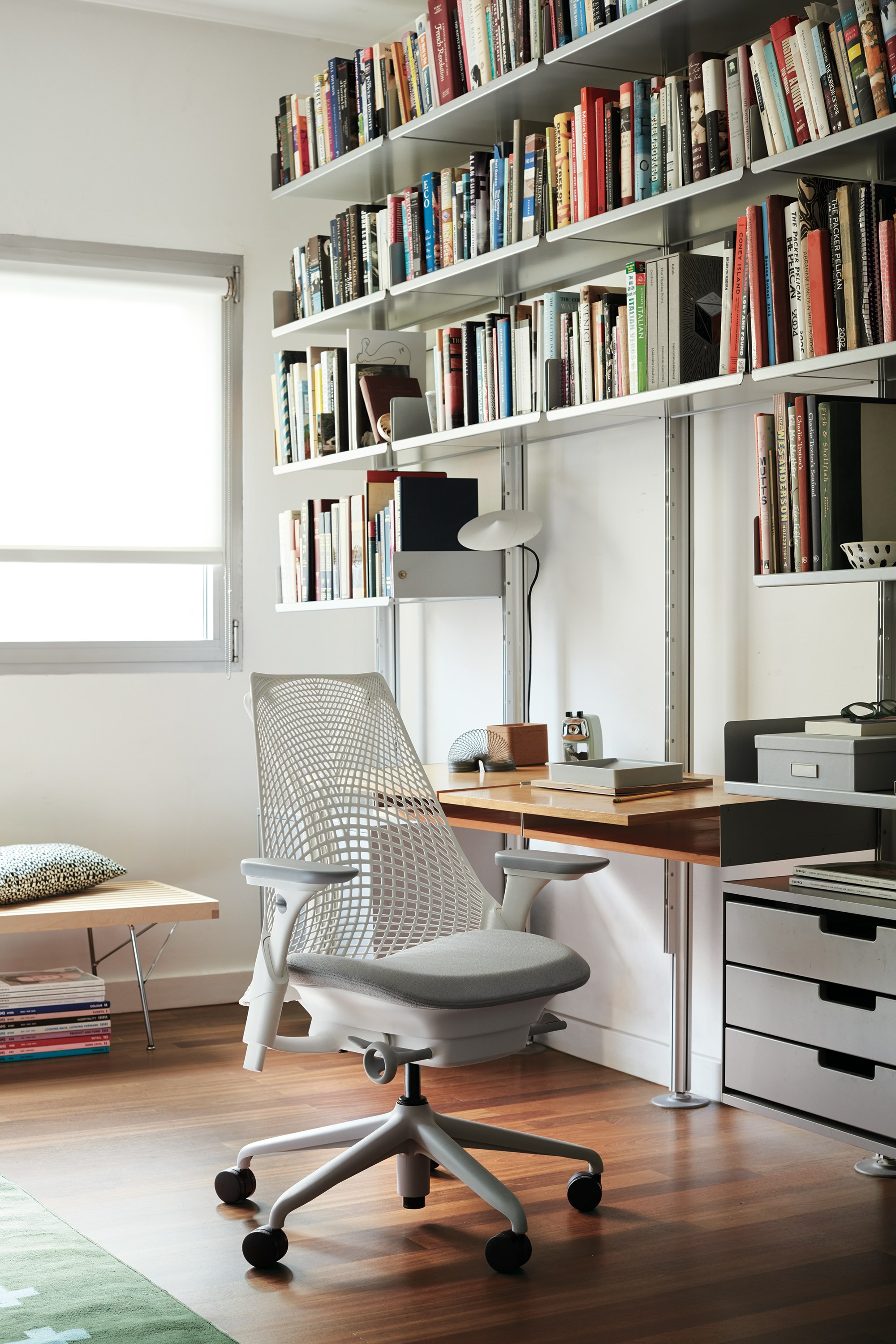 Herman Miller Sayl Chair, Fog, Polymer detail