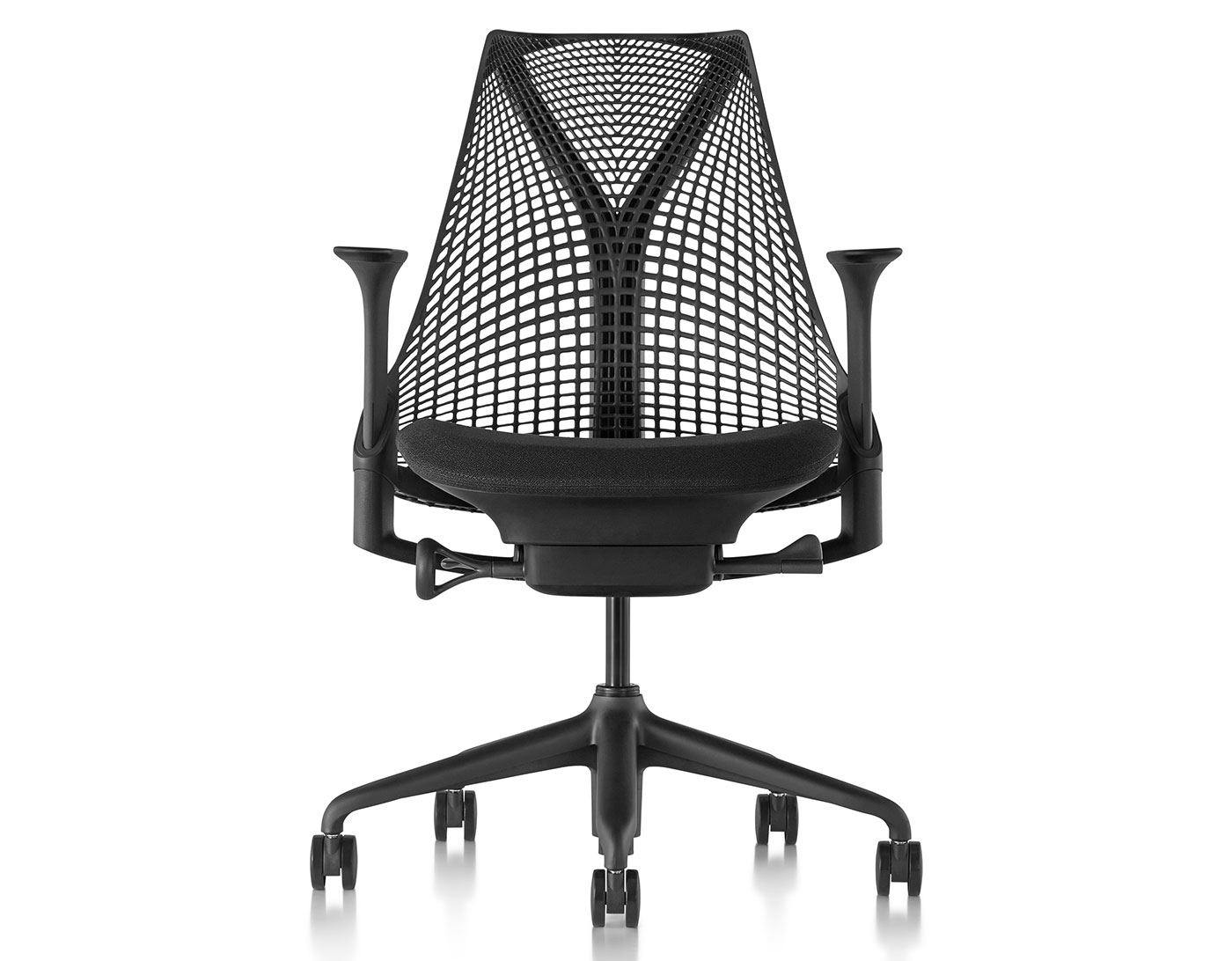 Herman Miller Sayl Chair, Fog, Polymer detail