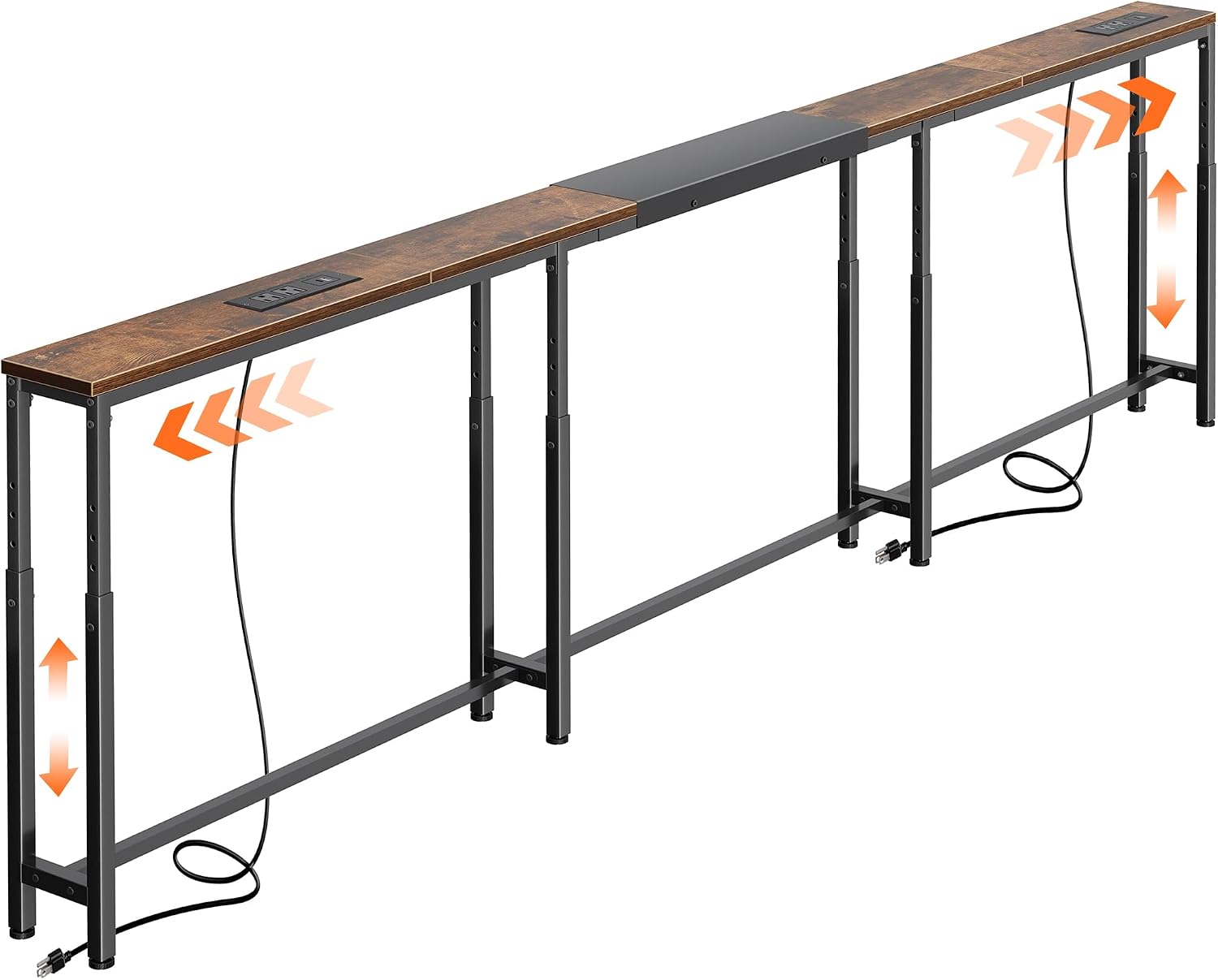 Room & Board Parsons Console Table, 48 Inch, Natural, Solid wood detail