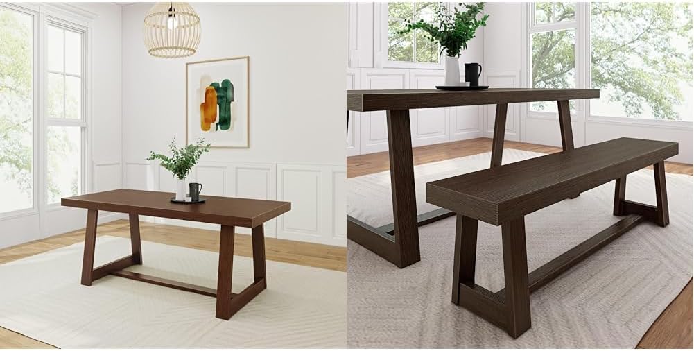 Room & Board Parsons Dining Table, 72 Inch, White Oak detail