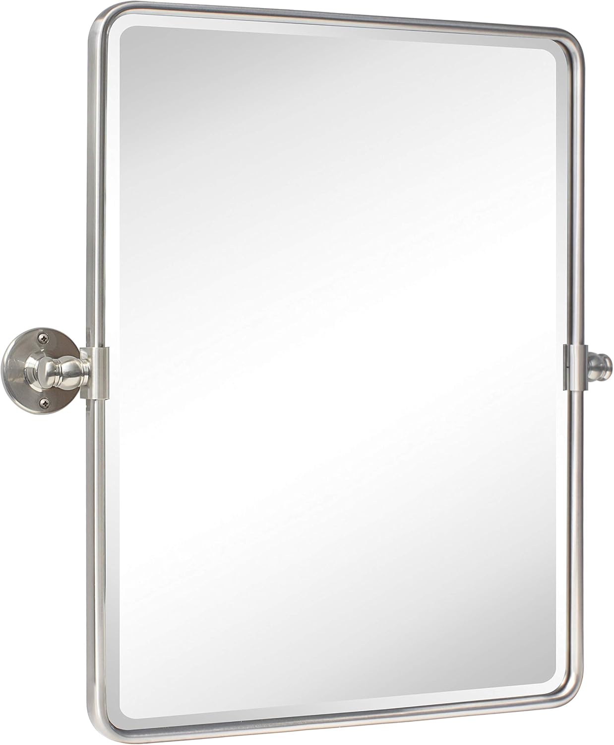 West Elm Metal Framed Mirror, 30x40, Brass detail
